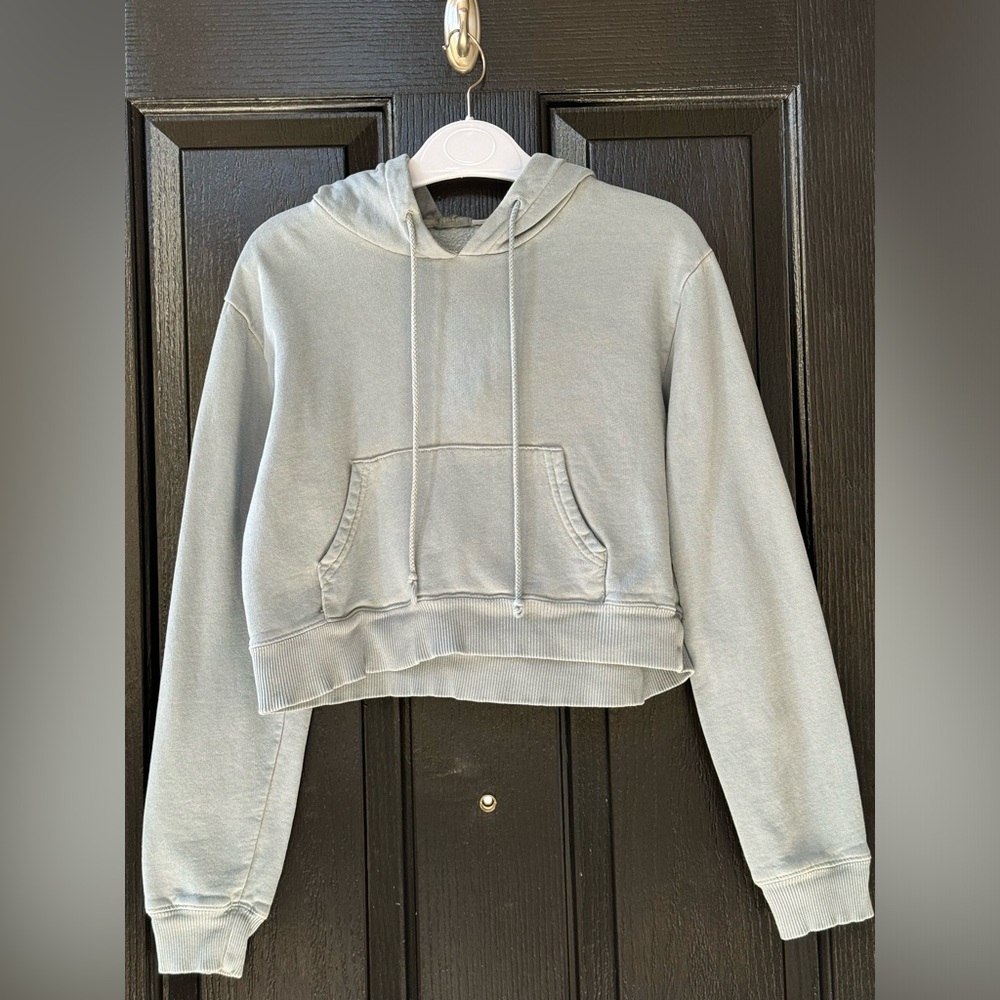 Women’s size small, Brandy Melville cropped, hoodie sweatshirt
